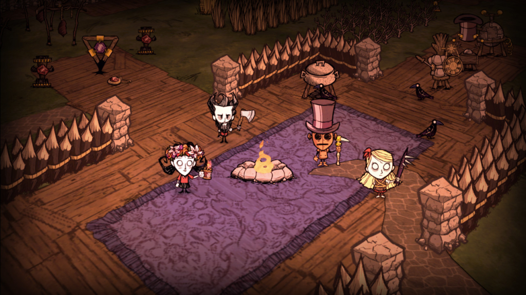 Don't Starve Together_Steamより引用したプレイ画像です